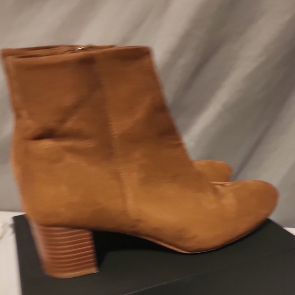 a new day Tan Suede Ankle Boots - Picture 7 of 8